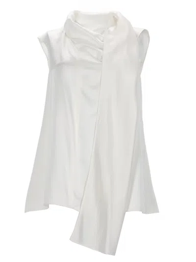 S MAX MARA 'S MAX MARA SILK SATIN BLOUSE