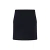's Max Mara Aida Panno Mini Skirt In Black