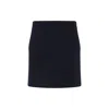 's Max Mara Aida Panno Mini Skirt In Black