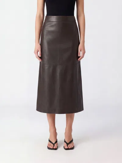 S Max Mara ' Skirt Woman Color Brown In Multi