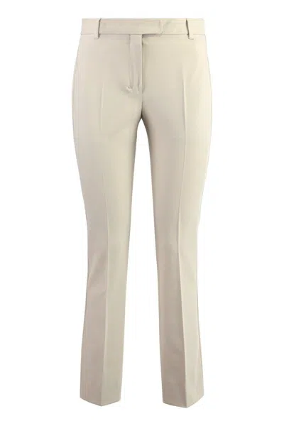 'S MAX MARA 'S MAX MARA STRETCH VISCOSE TROUSERS WITH FLARED HEM