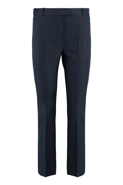 'S MAX MARA 'S MAX MARA STRETCH VISCOSE TROUSERS WITH FLARED HEM