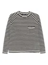 's Max Mara S Max Mara Linen Striped Sweater In Beige