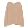 S Max Mara Maglione Georg In Lana E Cachemire In Beige
