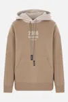 S Max Mara Sleeveless Top Hood Drawstring Pouch Pocket In Brown