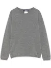 S Max Mara Georg Wool And Cashmere-blend Sweater In Grey