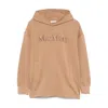 's Max Mara Visiera Logo Jersey Hooded Sweatshirt