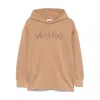 's Max Mara Visiera Logo Jersey Hooded Sweatshirt
