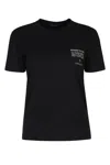 S Max Mara Graphic Print Crew Neck T-shirt With Chest Pocket