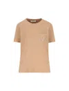S Max Mara ' T-shirt And Polo Shirt In Brown