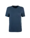 S Max Mara Madeira Blue T-shirt In Blue