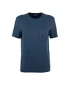 S Max Mara Madeira Blue T-shirt In Blue