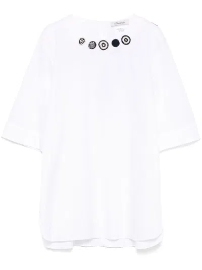 S Max Mara Top ' Woman Color White