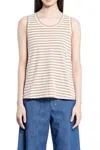 's Max Mara Woman Multicolor T-shirts & Tank Tops In Beige