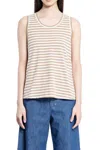 's Max Mara Woman Multicolor T-shirts & Tank Tops In Beige