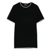 S Max Mara Egidio T-shirt In Virgin Wool In Black
