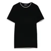 S Max Mara Egidio T-shirt In Virgin Wool In Black