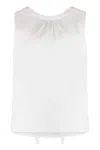 's Max Mara Ofelia Cotton Tank Top In White