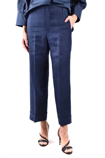 's Max Mara Trouser In Blu