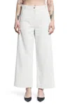S Max Mara Women's Cervia White Vuelta Camal Pants