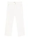 S Max Mara Straight-leg Trousers In White