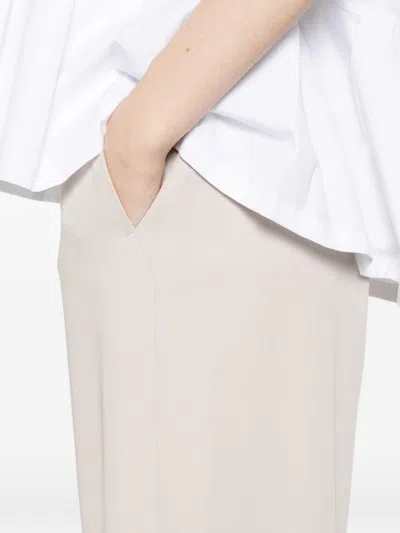 S Max Mara ' Trousers In Neutral