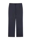 S Max Mara ' Trousers In Blu Marino
