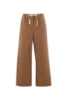 's Max Mara Paperbag-waist Trousers In Brown