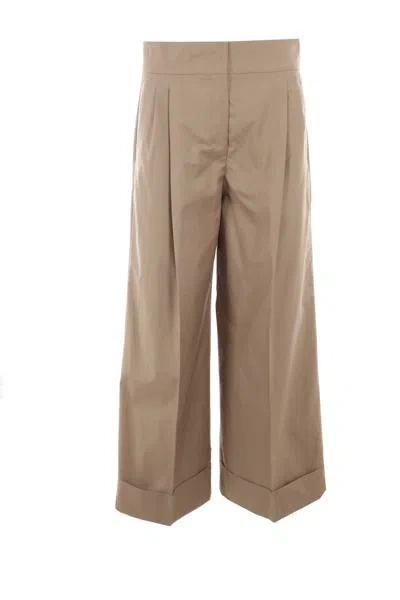 's Max Mara Trousers In Camel