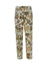 S Max Mara Leda Silk Wide-leg Trousers In Yellow