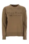 S Max Mara Oversized Wool And Cashmere Jumper In Brown