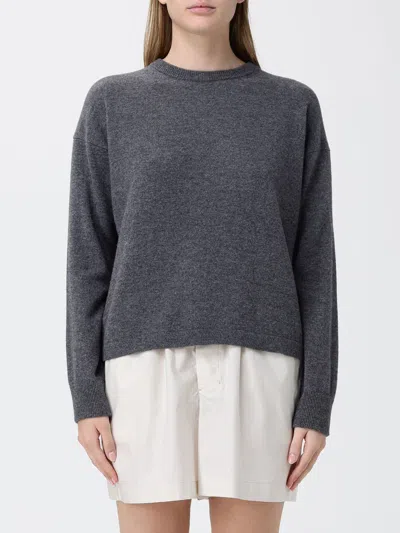 's Max Mara Virgin Wool And Cashmere Crew-neck Pullover Max Mara In Gray