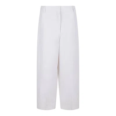 's Max Mara Jack 7/8 Trousers In Beige