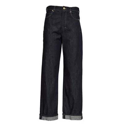 's Max Mara Wide-leg Five-pocket Jeans In Blu