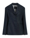 's Max Mara Notched-lapels Single-breasted Blazer In Blue