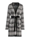S Max Mara ' Woman Cardigan Light Grey Size L Virgin Wool