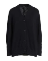 's Max Mara Woman Cardigan Midnight Blue Size L Cotton