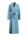 S Max Mara Blue Eliot Coat In Blue