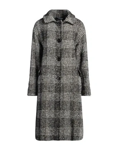 's Max Mara Woman Coat Black Size 10 Virgin Wool, Polyamide, Mohair Wool, Alpaca Wool
