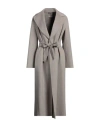 S Max Mara ' Woman Coat Grey Size 4 Virgin Wool In Grey