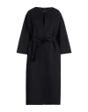 's Max Mara Woman Coat Midnight Blue Size 12 Virgin Wool In Blue