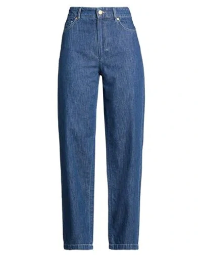 S Max Mara ' Woman Jeans Blue Size 2 Cotton