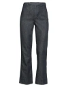 's Max Mara Woman Jeans Blue Size 4 Cotton, Elastomultiester, Elastane In Gray