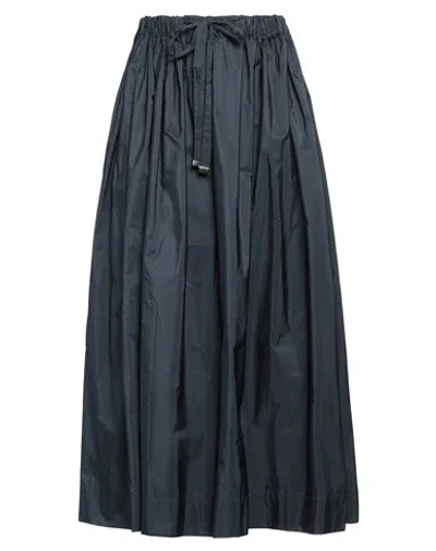 S Max Mara ' Woman Maxi Skirt Navy Size 10 Polyester