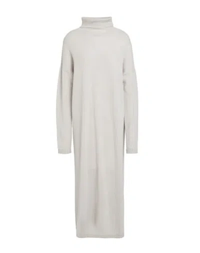 S Max Mara ' Woman Midi Dress Light Grey Size M Wool, Cashmere In Grey