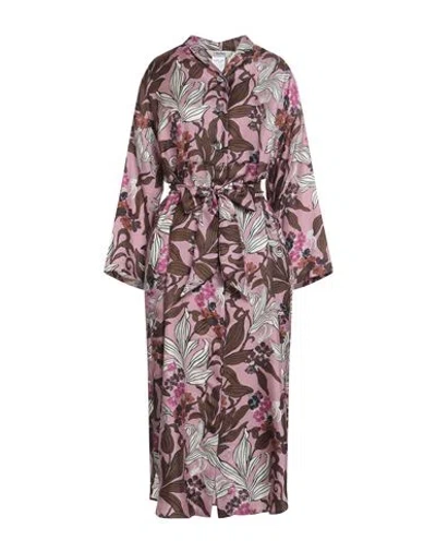 S Max Mara ' Woman Midi Dress Pastel Pink Size 2 Silk