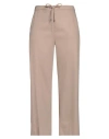 S Max Mara ' Woman Pants Beige Size 16 Virgin Wool, Elastane