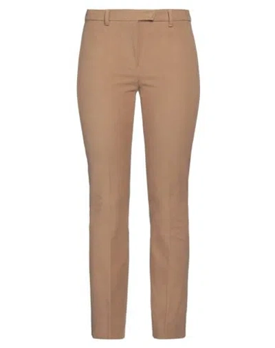 S Max Mara ' Woman Pants Beige Size 6 Cotton, Elastane