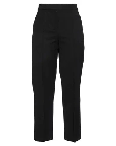 's Max Mara Woman Pants Black Size 10 Cotton, Polyamide, Elastane
