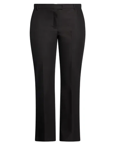 S Max Mara ' Woman Pants Black Size 14 Cotton, Viscose, Elastane